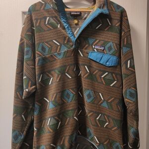 Patagonia Geometric Fleece Pullover